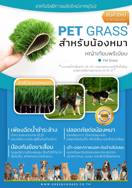 หญ้าเทียมสุนัข PET GRASS