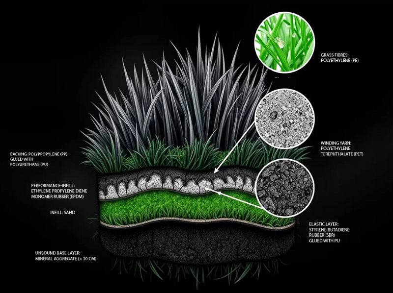 ผลวิจัยหญ้าเทียมปลอดภัยต่อสิ่งแวดล้อม