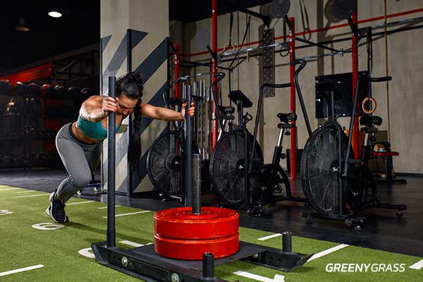 Hyrox Sled Push