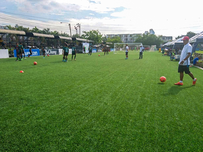 สนามฟุตบอลไทยเบฟ(สนามซ้อม) ThaiBev Football Academy