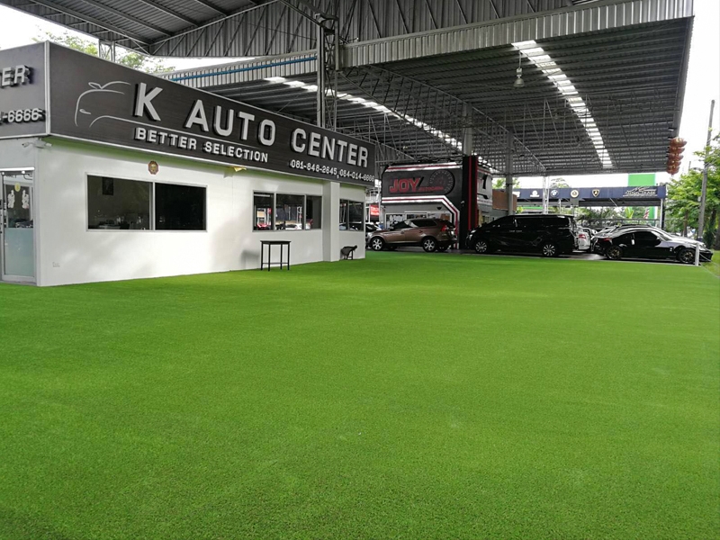 ตกแต่งหน้าโชว์รูมรถ K auto center