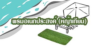 พรมหญ้าเทียม - อเนกประสงค์ Greeny Mat