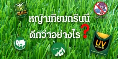 หญ้าเทียมดียังไง - ข้อดี