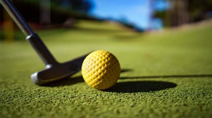 พรมซ้อมกอล์ฟสำเร็จรูป ขนาด 2x4 ม. (GOLF PUTTING GREEN)