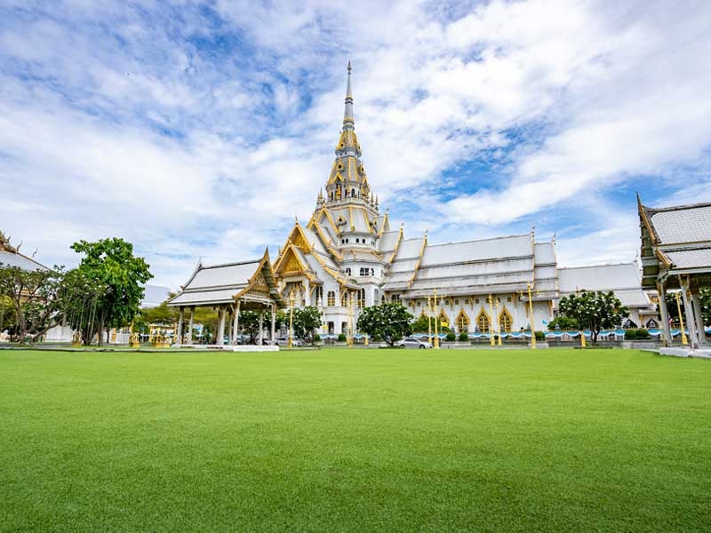 ปรับภูมิทัศน์ วัดโสธรวรารามวรวิหาร (วัดหลวงพ่อโสธร)