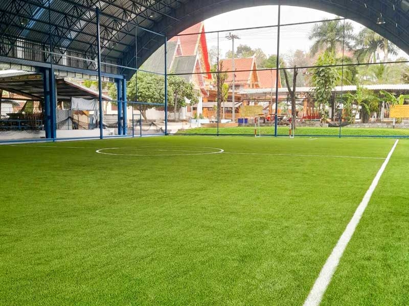 สนามฟุตบอล โรงเรียนองค์การบริหารส่วนจังหวัดราชบุรี