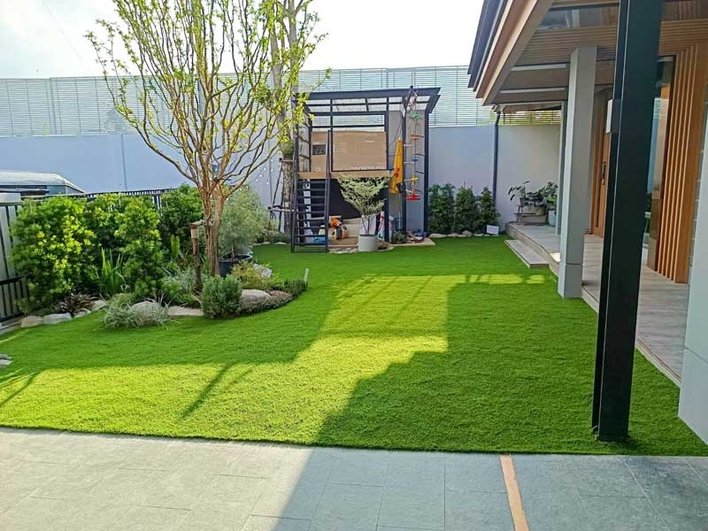 แต่งสวนหน้าบ้าน เศรษฐสิริ ปิ่นเกล้า - กาญจนาฯ