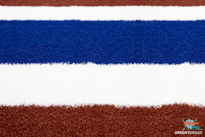 Premium Decorative Artificial Grass (Thai Flag Pattern)