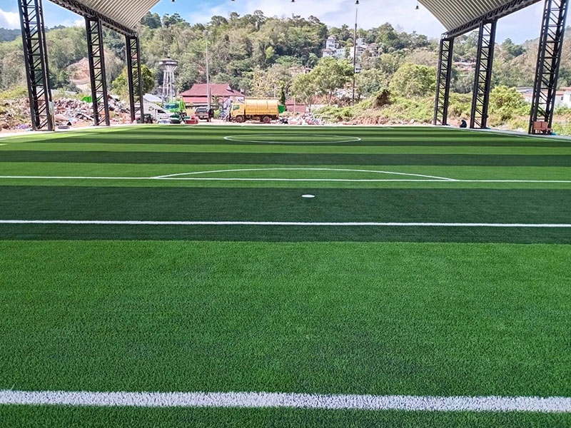 The indoor football field at Kamala Subdistrict Administrative Organization