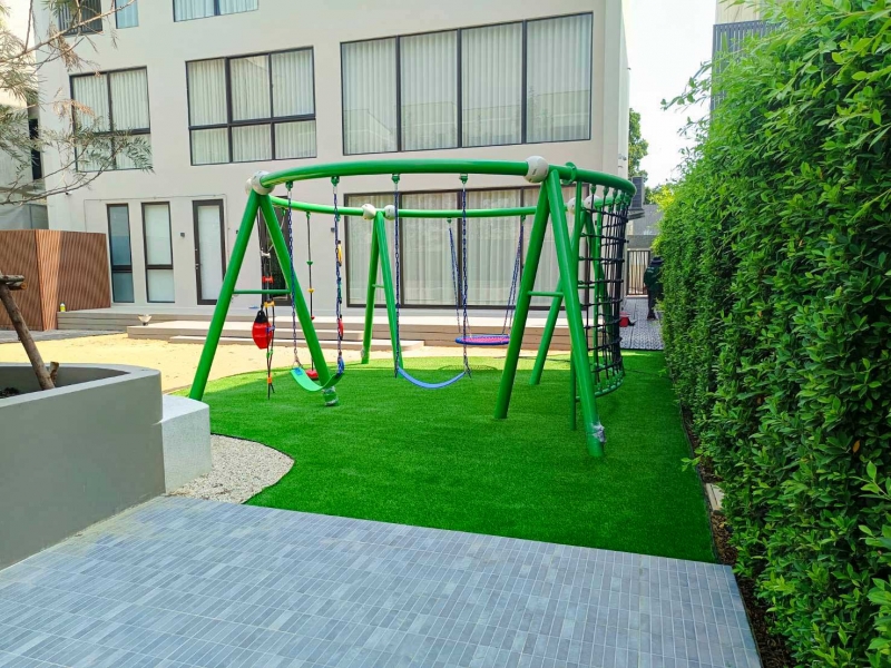 พื้นที่สนามเด็กเล่นภายในบ้าน AVE Bangna-Sukhumvit