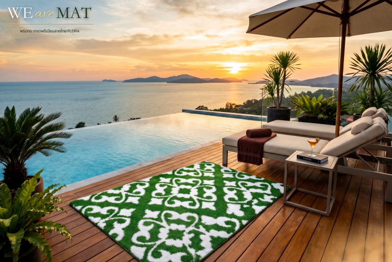 WEAVE MAT - พรมทอ เกรดพรีเมียมลายไทย