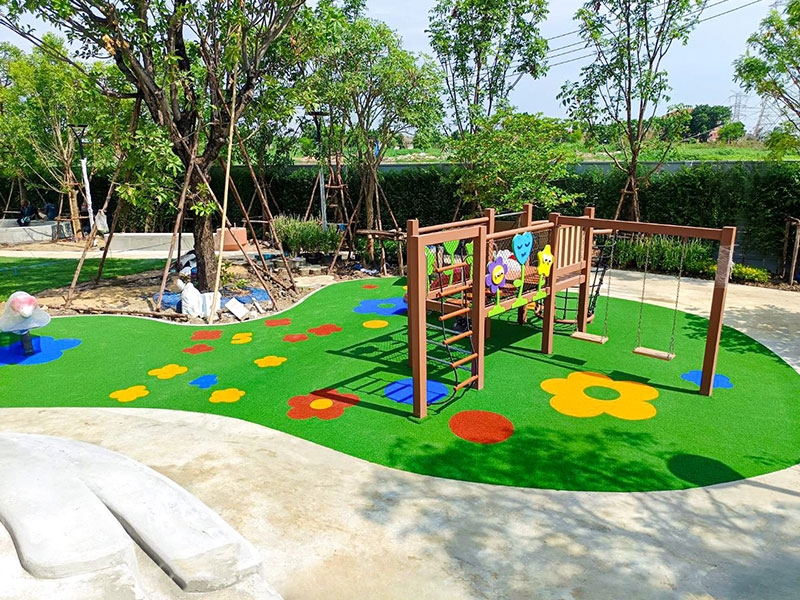The playground area at PLENO Rama 9 - Krungthep Kreetha 4