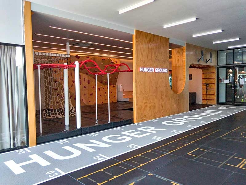 พื้นฟิตเนส Hunger Ground Fitness Bkk