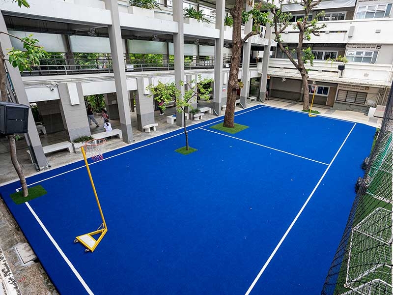 สนามอเนกประสงค์ โรงเรียนสาธิตจุฬาลงกรณ์มหาวิทยาลัย ฝ่ายประถม