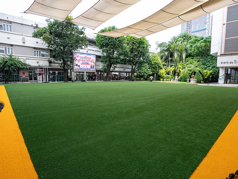 ลานอเนกประสงค์ โรงเรียนสาธิตจุฬาลงกรณ์มหาวิทยาลัย ฝ่ายประถม